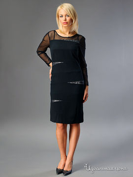 Платье Kate Cooper&Rouge женское, цвет черный