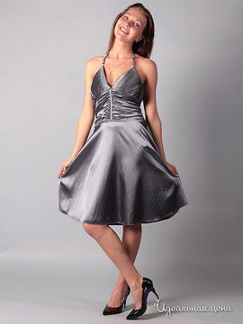 Платье Dress mix женское, цвет металлический