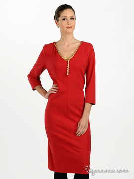 Платье Fervente женское, цвет красный