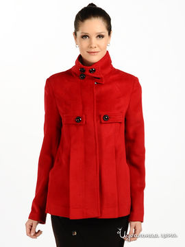 Пальто Hoops женское, цвет красный