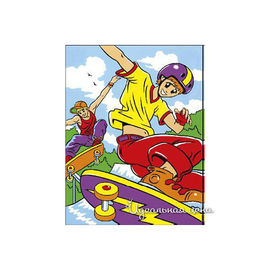 Набор для раскрашивания Reeves (Oasis) "скейтбордист" для ребенка