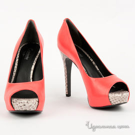 Туфли capriccio женские, цвет светло-красный