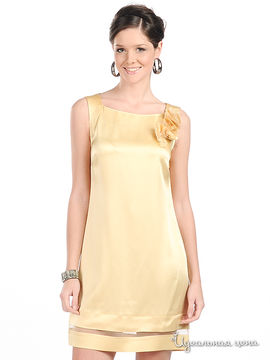 Платье SOCIETA&ATOS LOMBARDINI женское, цвет желтый
