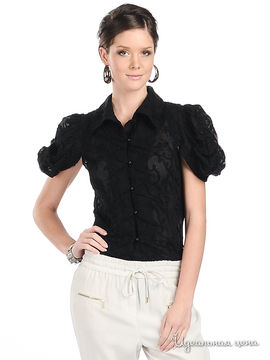 Блуза SOCIETA&ATOS LOMBARDINI женская, цвет черный