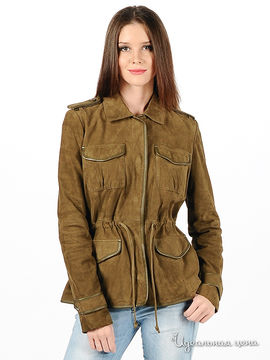 Куртка Marlboro Classics женская, цвет коричневый