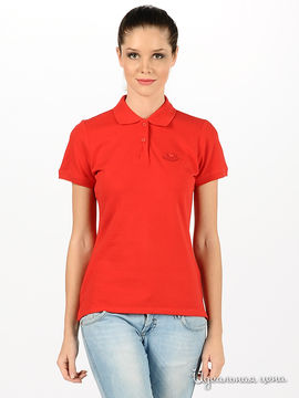 Рубашка-поло Fruit of the Loom женская, цвет красный