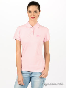 Рубашка-поло Fruit of the Loom женская, цвет розовый