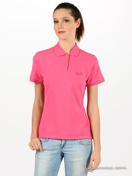Рубашка-поло Fruit of the Loom женская, цвет розовый