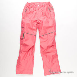 Брюки Huppa для девочки, цвет розовый, рост 146 см