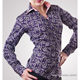 Рубашка Alonzo Corrado женская, цвет фиолетовый