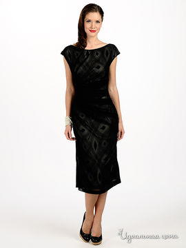 Платье Eleni Viare женское, цвет черный / белый