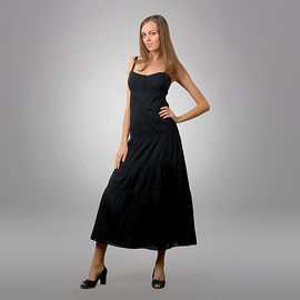 Платье NafNaf женское, цвет черный