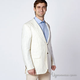 Пиджак мужской, белого цвета