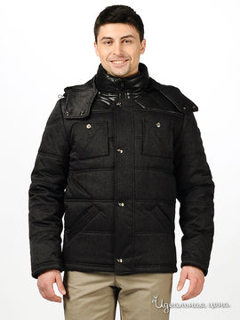 Куртка Il Dominatore мужская, цвет черный / серый