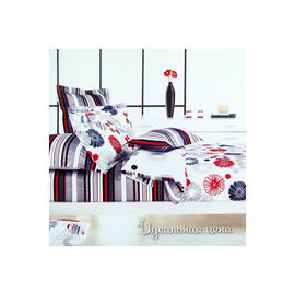 Комплект постельного белья Letto&Levele, цвет мультиколор, семейный