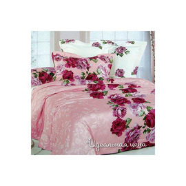 Комплект постельного белья Letto&LeVelle, цвет розовый, семейный