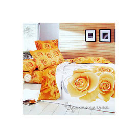 Комплект постельного белья Letto&LeVelle, цвет желтый, семейный