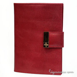 Обложка для паспорта Dimanche женская, цвет темно-красный