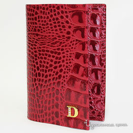 Обложка для паспорта Dimanche женская, цвет красный