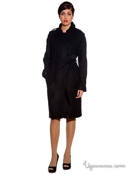 Пальто Bizzaro женское, цвет черный