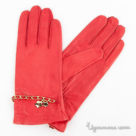 Перчатки Eleganzza женские, цвет коралловый