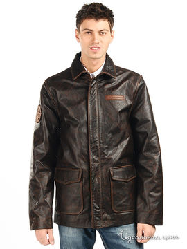 Куртка John Douglas "Colorado" мужская, цвет темно-коричневый
