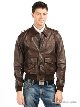 Куртка John Douglas "Challenger" мужская, цвет коричневый