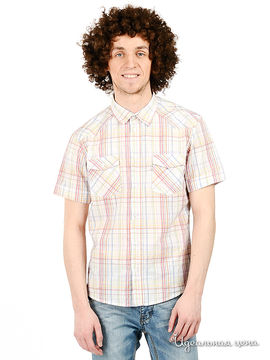 Рубашка F5jeans мужская, цвет белый / мультиколор