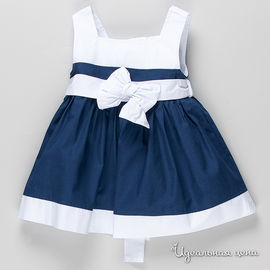 Платье My little angel для девочки, цвет синий / белый