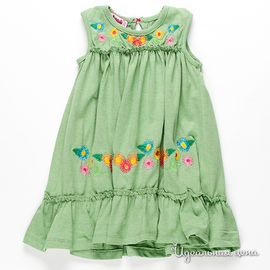 Платье My little angel для девочки, цвет зеленый