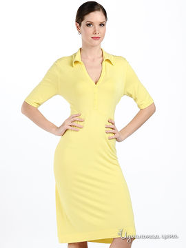 Платье OUI женское, цвет желтый