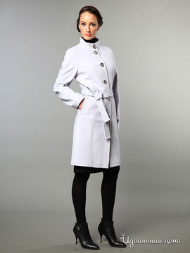 Пальто Pompa женское, цвет светло-серый