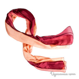 Палантин Sabellino женский, цвет оранжевый / рубиновый
