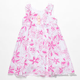Платье Mandarinalend для девочки, цвет белый / розовый