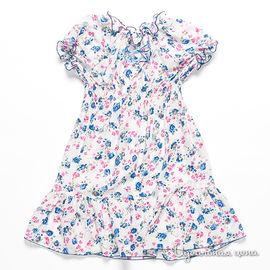 Платье Mandarinalend для девочки, цвет белый / синий