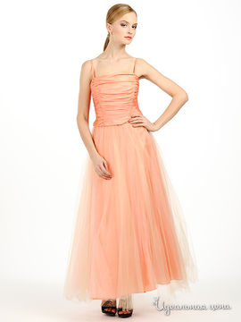 Платье JS Collection женское, цвет коралловый