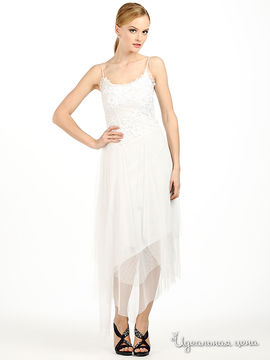 Платье JS Collection женское, цвет белый