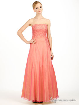 Платье JS Collection женское, цвет коралловый