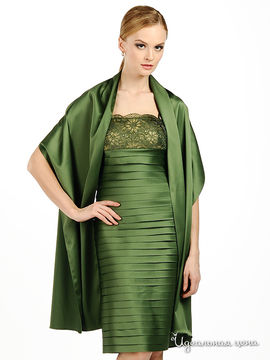 Платье JS Collection женское, цвет оливковый