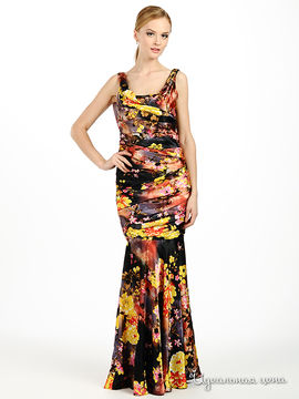 Платье JS Collection женское, цвет мультиколор