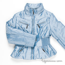 Куртка Cleverly для девочки, цвет серо-голубой