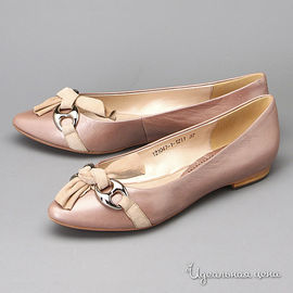 Туфли Milana женские, цвет розовый / бежевый