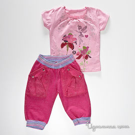 Комплект Marisol для девочки, цвет розовый
