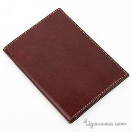 Обложка для паспорта Frija унисекс, цвет бордово-коричневый
