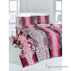 Комплект постельного белья Issimo "ARIANNA", цвет розовый, евро