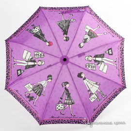 Зонт складной Moschino аксессуары женский, цвет фуксия
