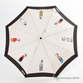 Зонт складной Moschino аксессуары женский, цвет молочный