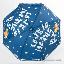 Зонт трость Moschino аксессуары женский, цвет синий