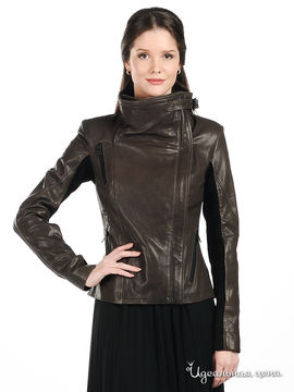 Куртка BONJUR женская, цвет серо-коричневый