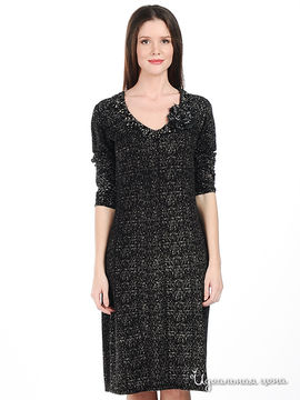Платье Philippe Carat женское, цвет черный / серый